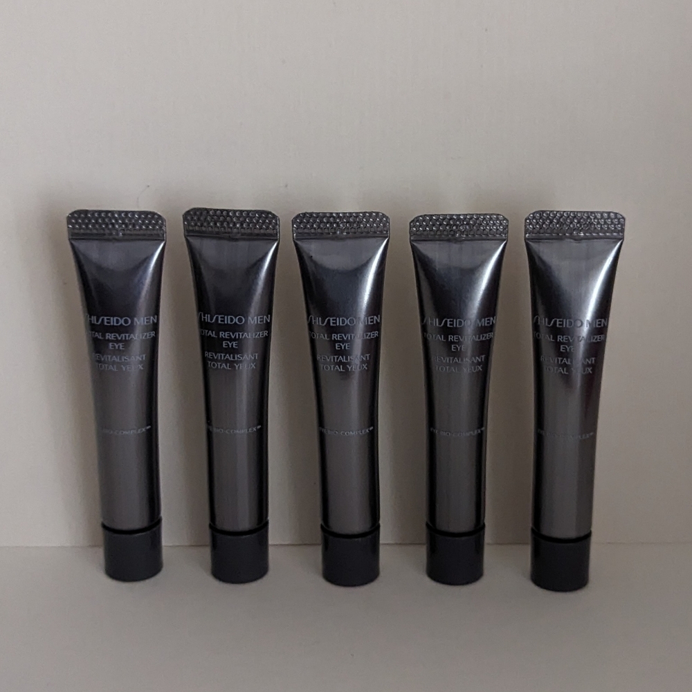 5 x Shiseido Men Total Revitalizer Eye, travel size.
